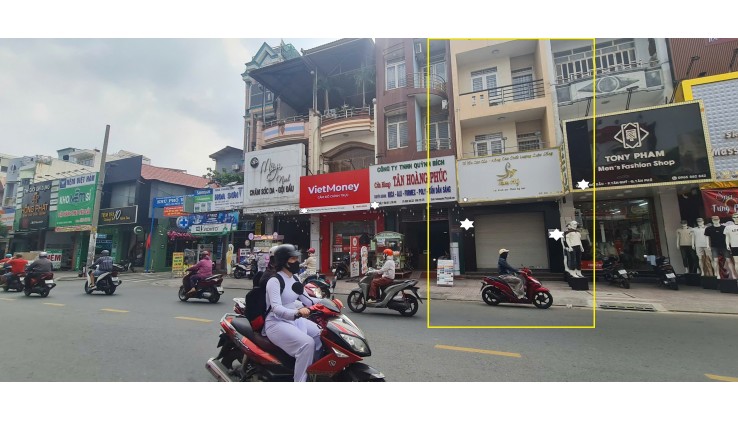 Cho thuê nhà Mặt Tiền Gò Dầu 80m2, 3 Lầu - 29Triệu - KHU CỰC SẦM UẤT